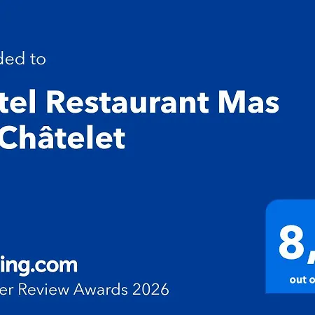 Restaurant Mas Le Chatelet Hotel